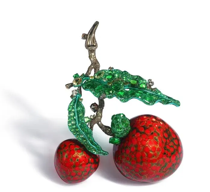 盛典顶级珠宝工艺时尚美学梁大钊大师钛金与大漆结合工艺