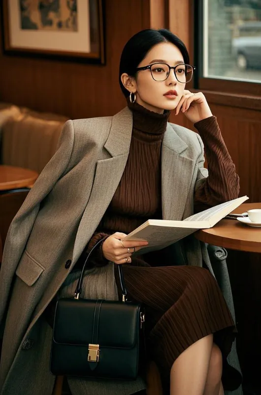 麦美美2025早春时尚秘籍诠释优雅与舒适兼得的穿搭密码