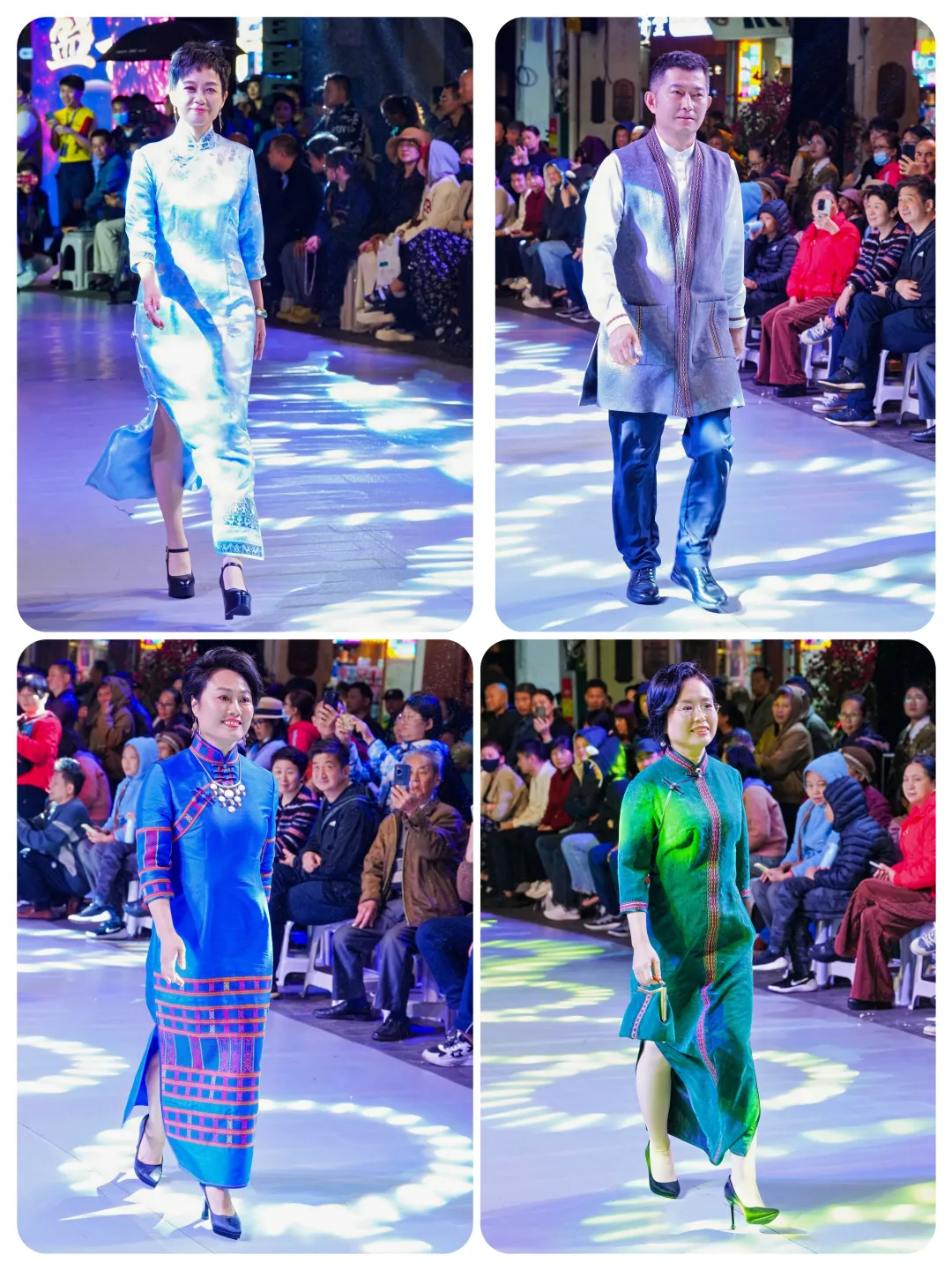 海口市龙华区新春时尚秀燃爆了骑楼