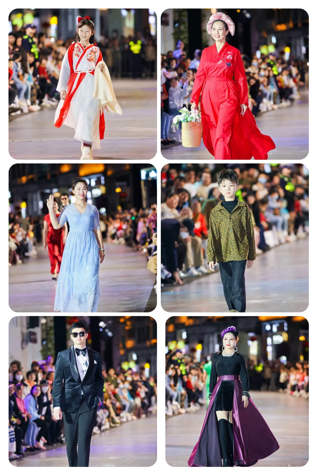 海口市龙华区新春时尚秀燃爆了骑楼