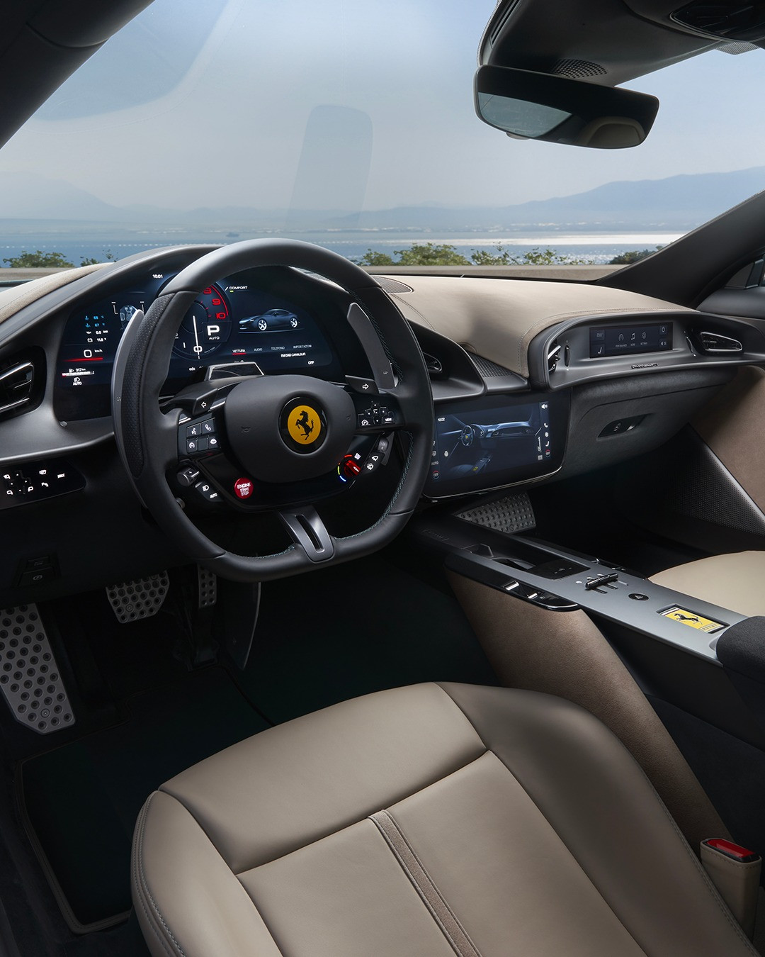 法拉利正式发布全新双门跑车 Amalfi