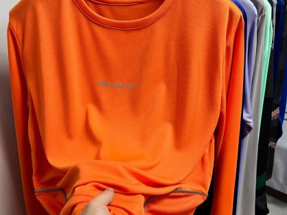 男士吸汗透气休闲长袖T恤3000件