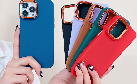 时尚个性手机壳的掌心表达