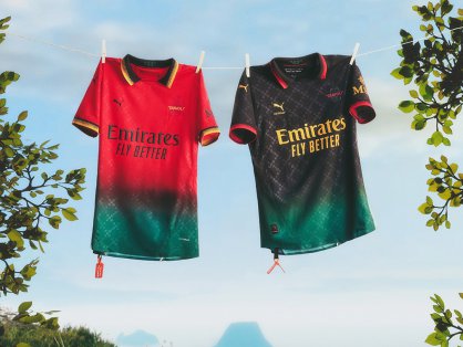 PUMA 携手 Off-White™ 打造 AC 米兰联名球衣系列