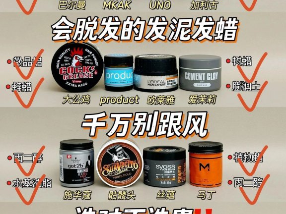 买手真实测评！热门新品发泥发蜡一次选对不出错﻿